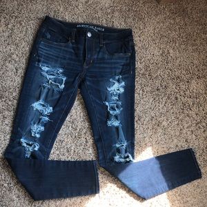 American Eagle Ripped Jeggings